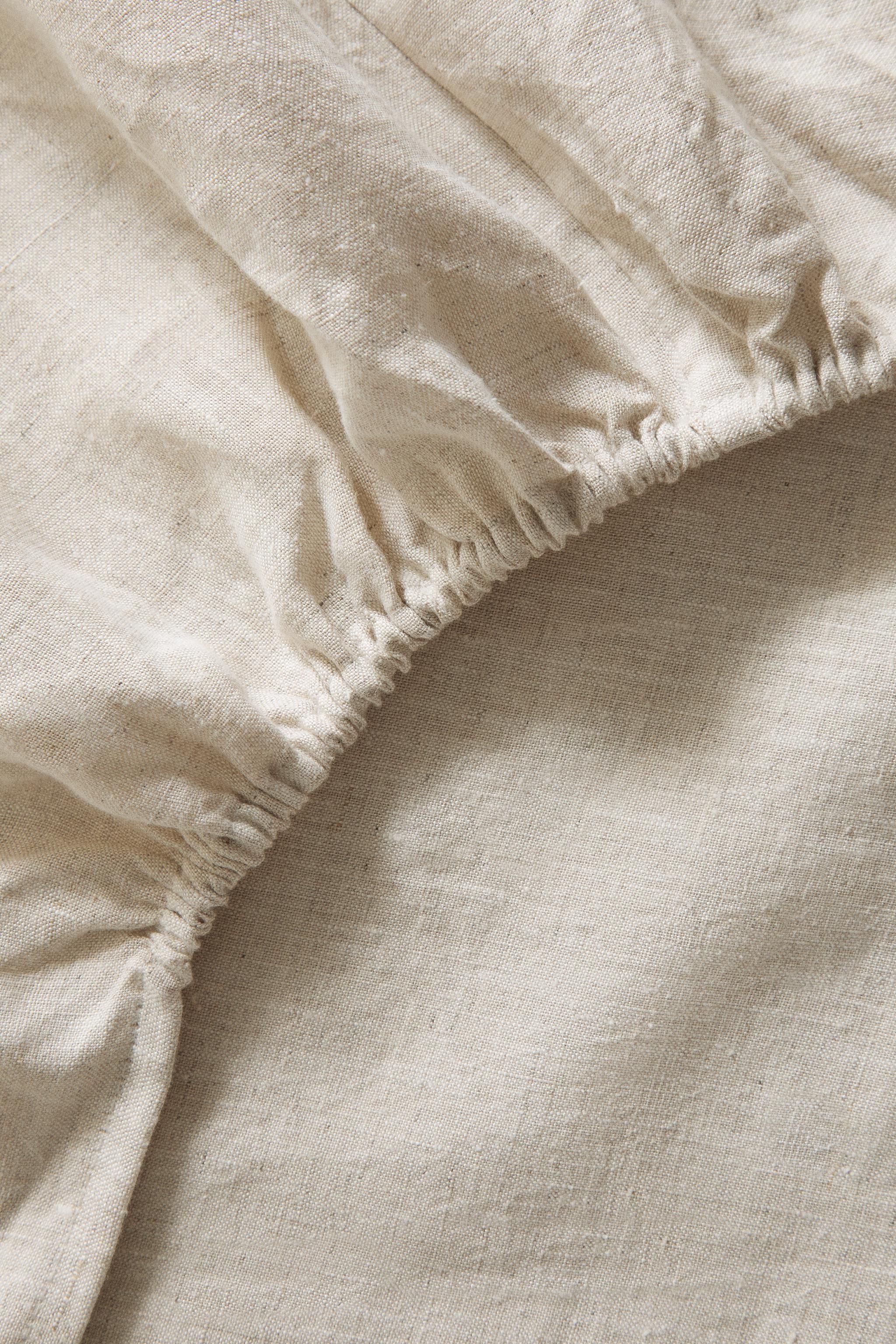 HEMP FITTED SHEET | 30 CM HIGH (175 GXM²)